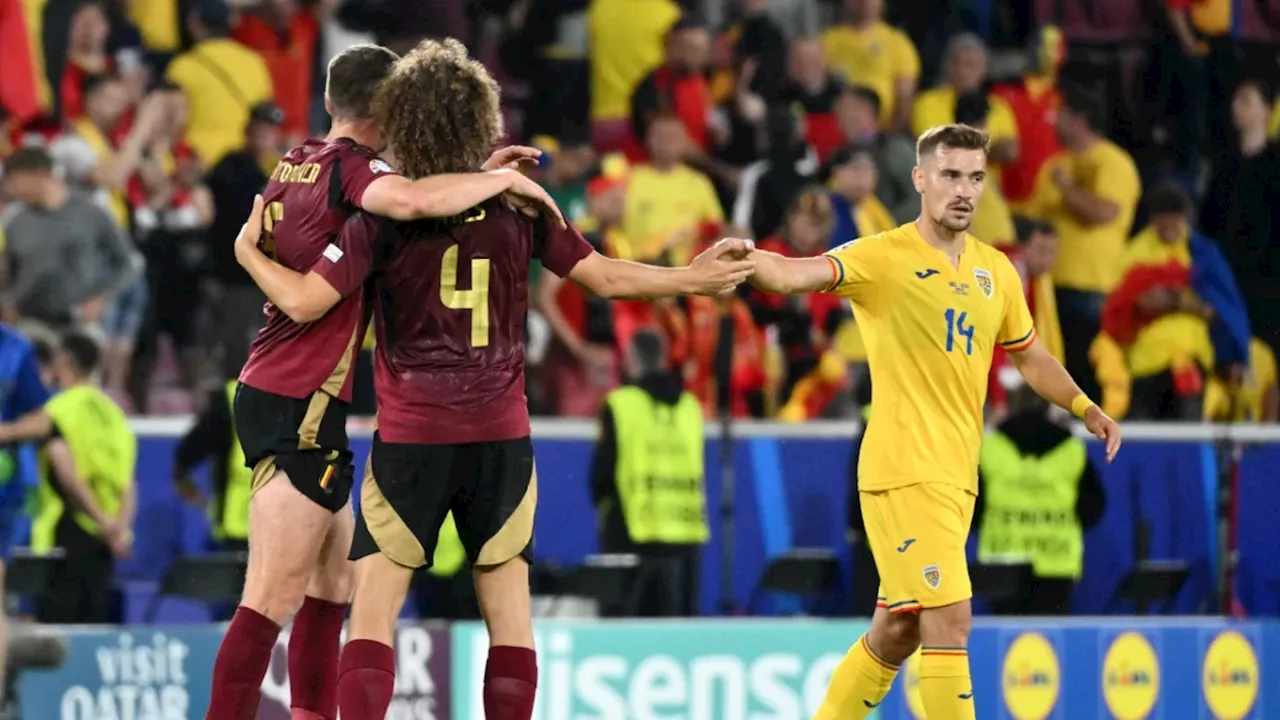 Bélgica mantiene viva su esperanza en la Eurocopa 2024: venció 2-0 a Rumania