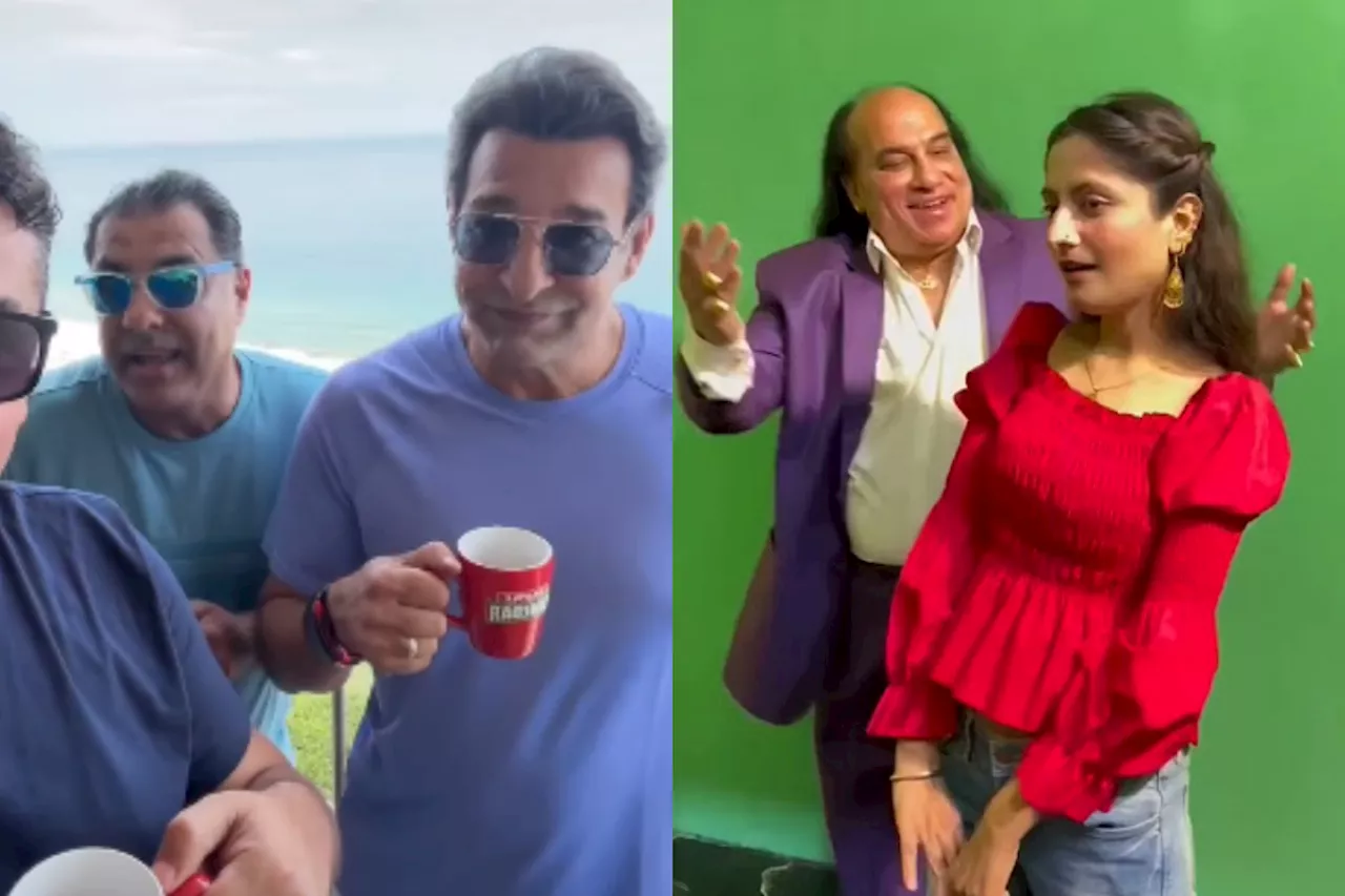 Wasim Akram and Waqar Younis’ Hilarious Take on ‘Bado Badi’