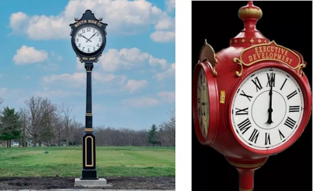 East Dundee may add a post clock to its downtown Depot property