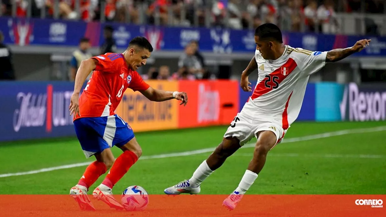 Chile e Peru 'anulam-se' no Texas na estreia na Copa América