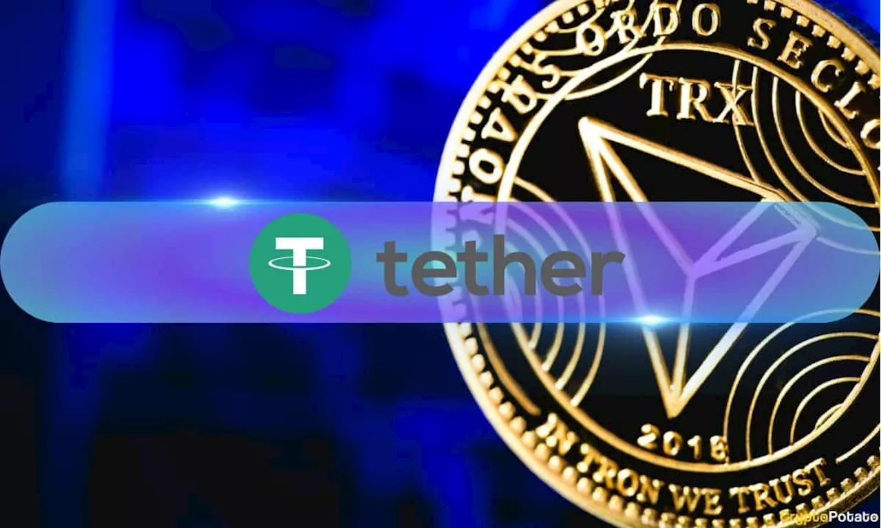 Tether on TRON Network Surpasses Visa’s Average Daily Volume Hitting $53B