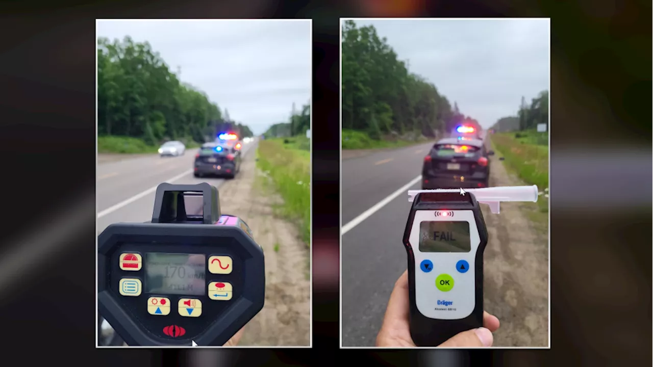 Driver with two licences going 90 km/h over speed limit stopped in Bancroft, Ont.