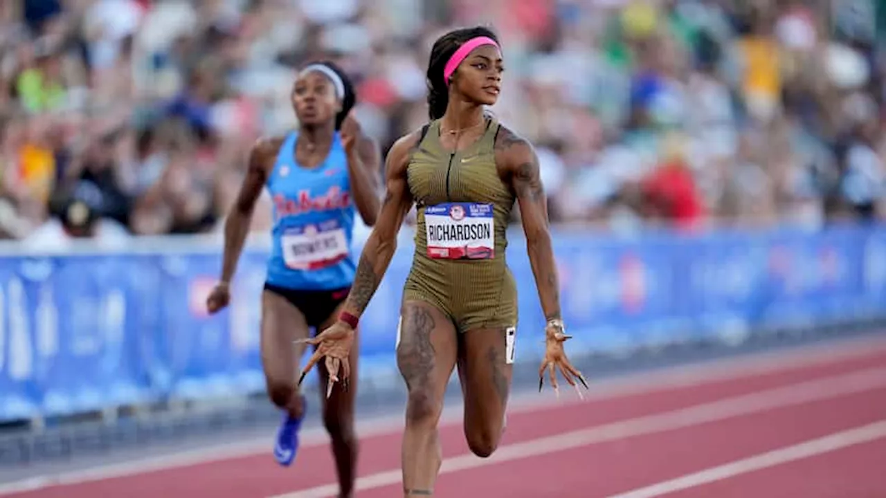 Watch: Sha'Carri Richardson cruises to make 100m semis at Olympic Trials