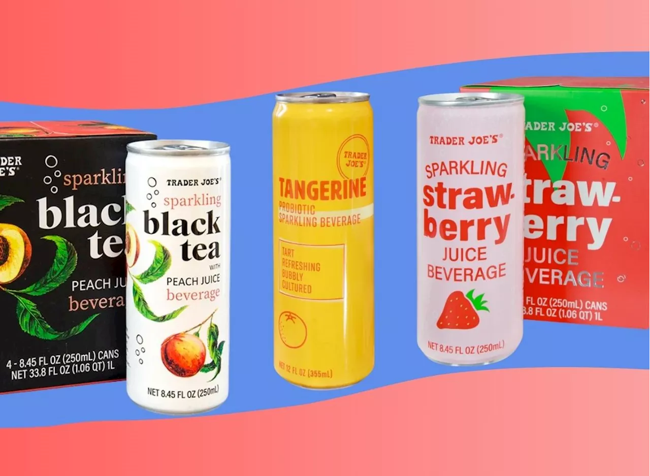 I Tried 10 Trader Joe's Sparkling Drinks & The Winner Tasted Like Summer