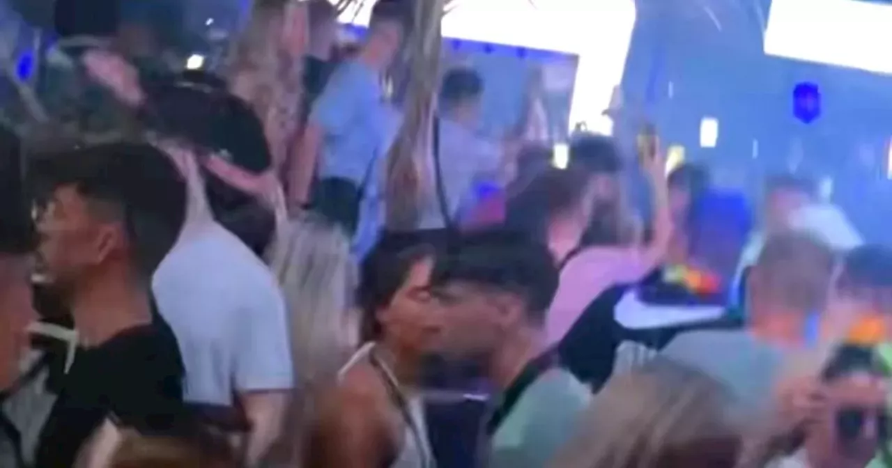 Jay Slater pictured at Tenerife rave hours before vanishing