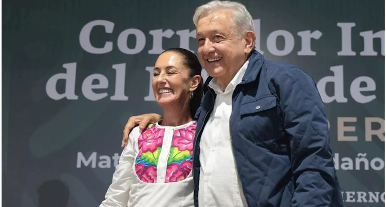 Claudia Sheinbaum: tocará inaugurar todas las obras que inició AMLO en Corredor Interoceánico