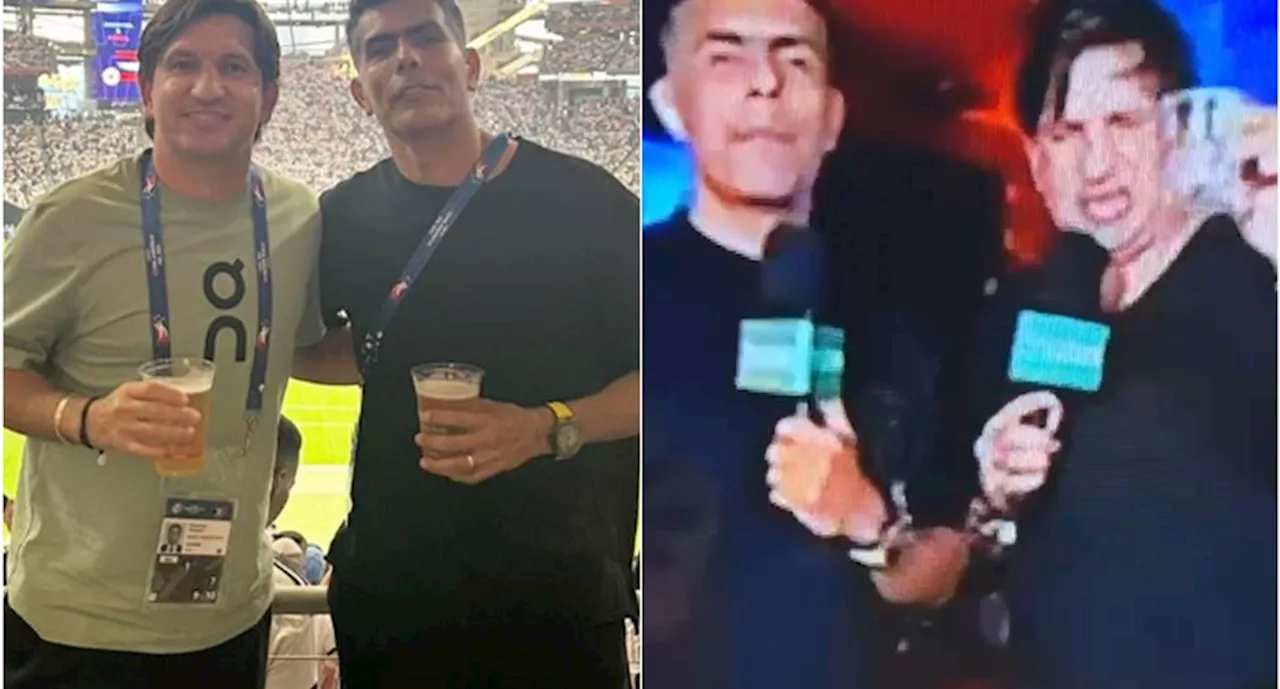 ¿Te pueden multar si bebes alcohol en televisión, como Kikin Fonseca y Oswaldo Sánchez?