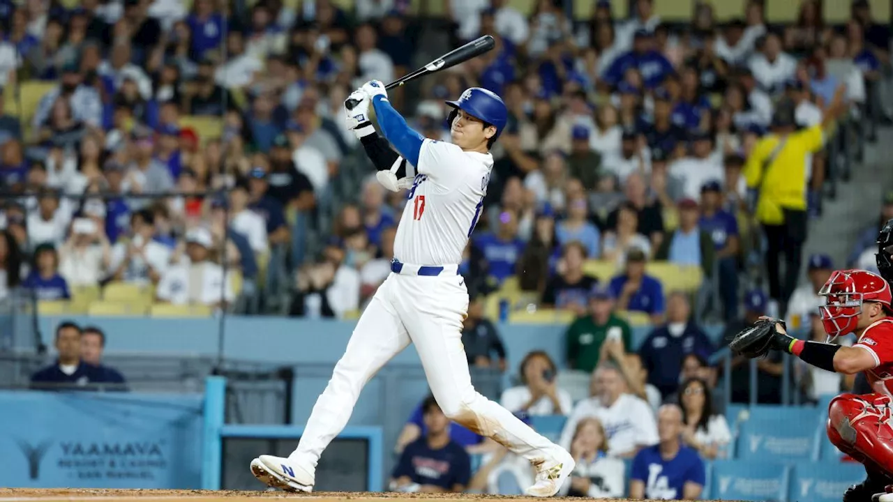 Shohei Ohtani homers, but Angels get win vs. Dodgers