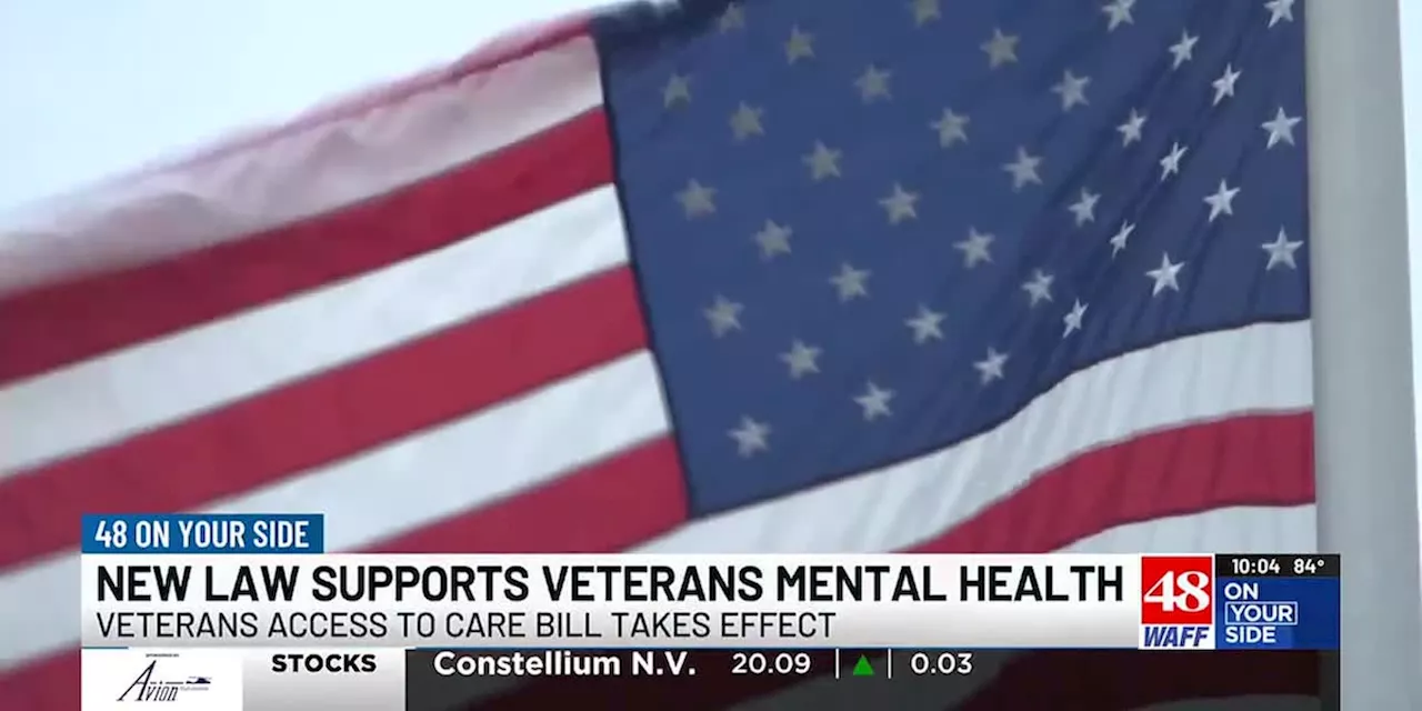 New law in Alabama ensures mental healthcare for veterans