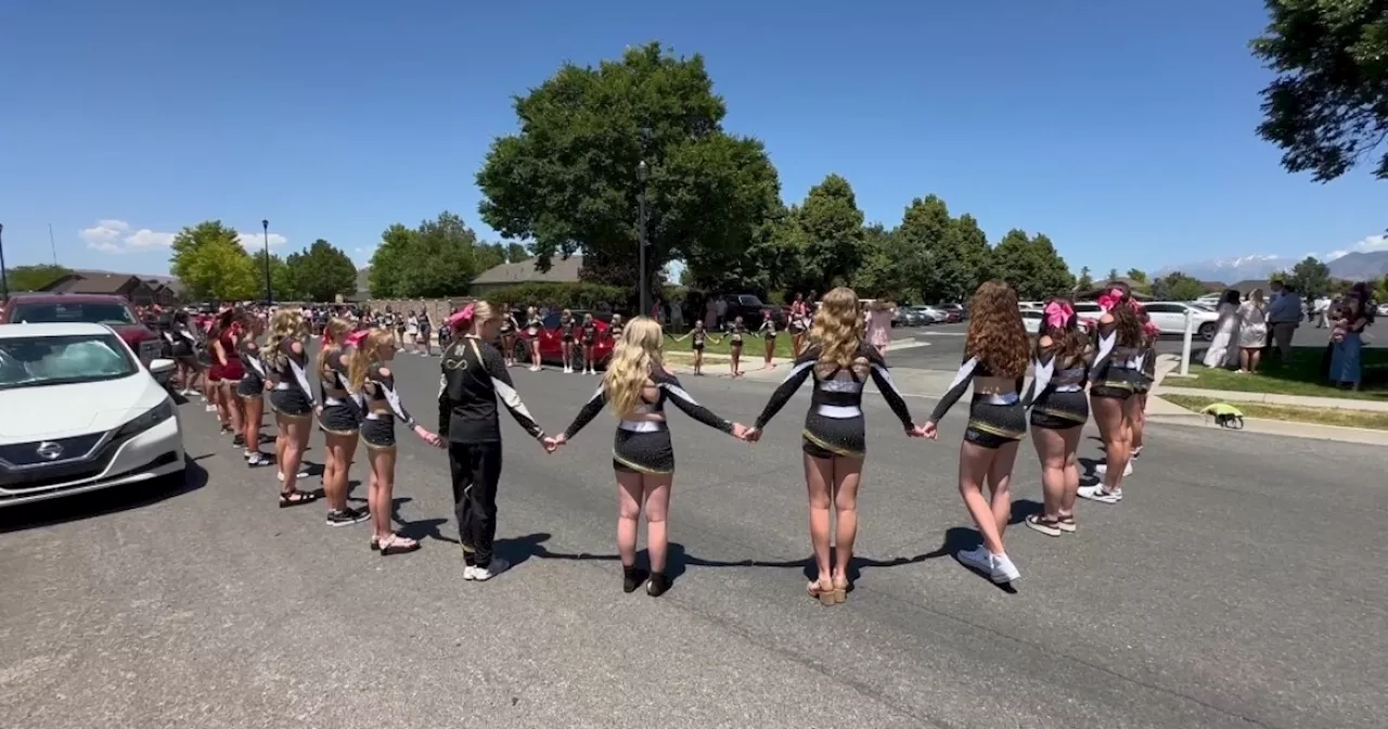 Spanish Fork cheer teams honor 13-year-old killed at intersection