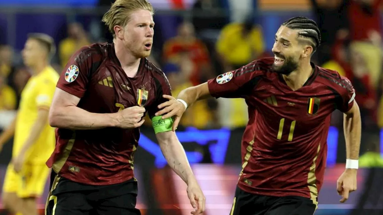 Lukaku non si sblocca, il Belgio sì: Tielemans e De Bruyne stendono la Romania