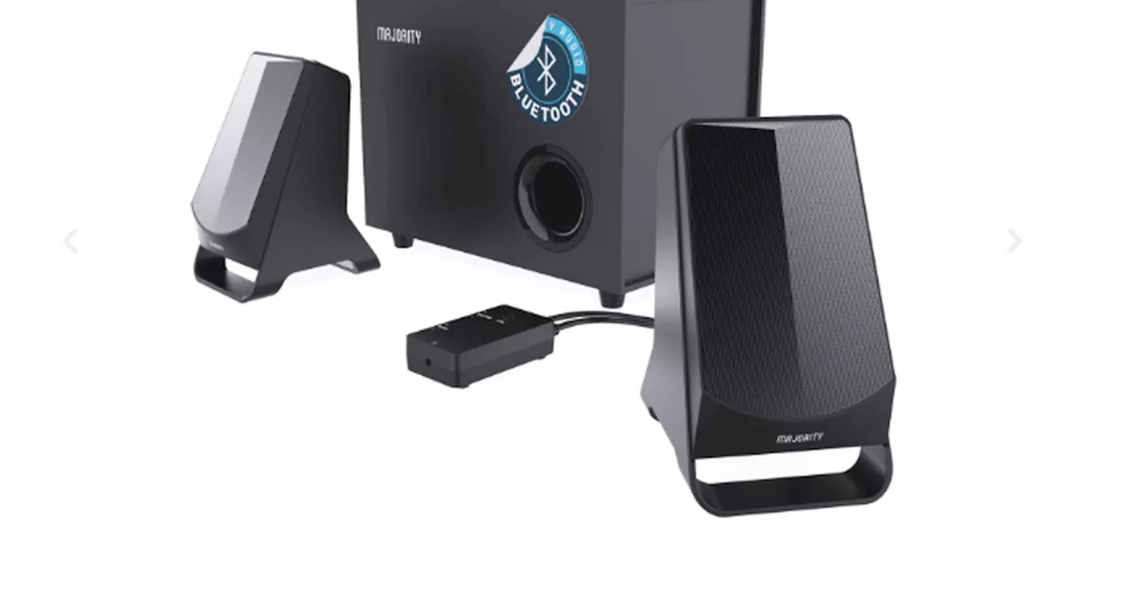 Tech review: Majority DX30 Speakers pack a punch with USB and Bluetooth options