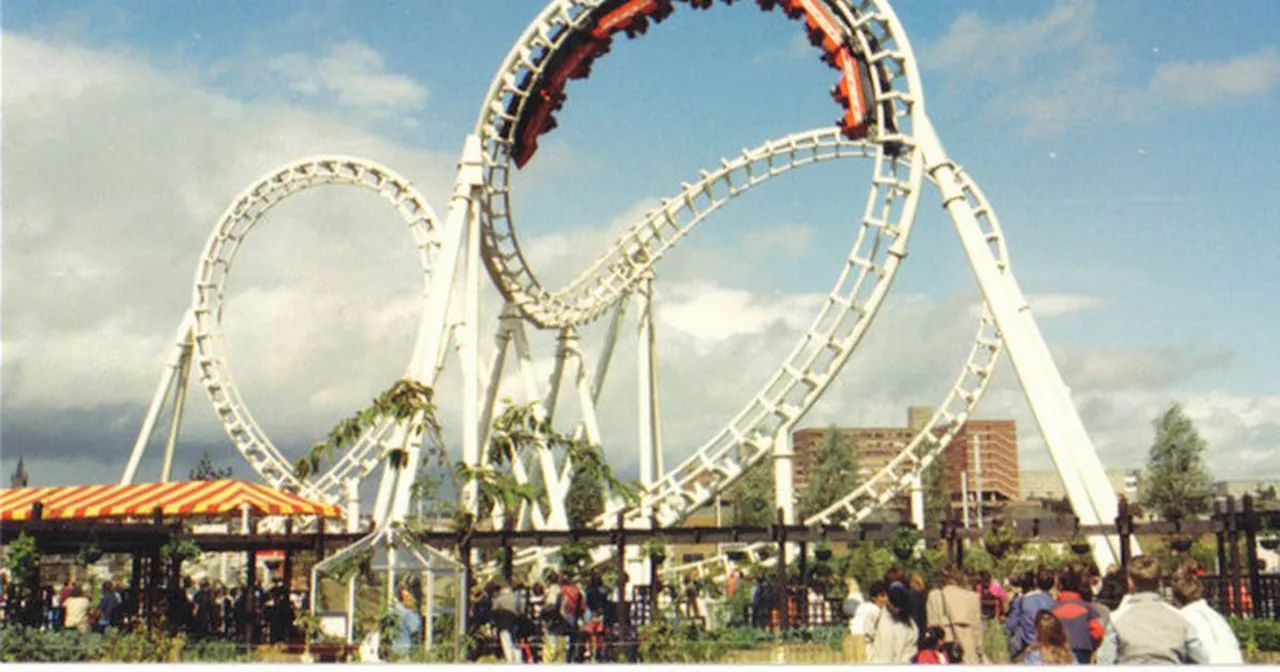 Throwback 1988 clip shows Glasgow's legendary Coca-Cola roller coaster in action