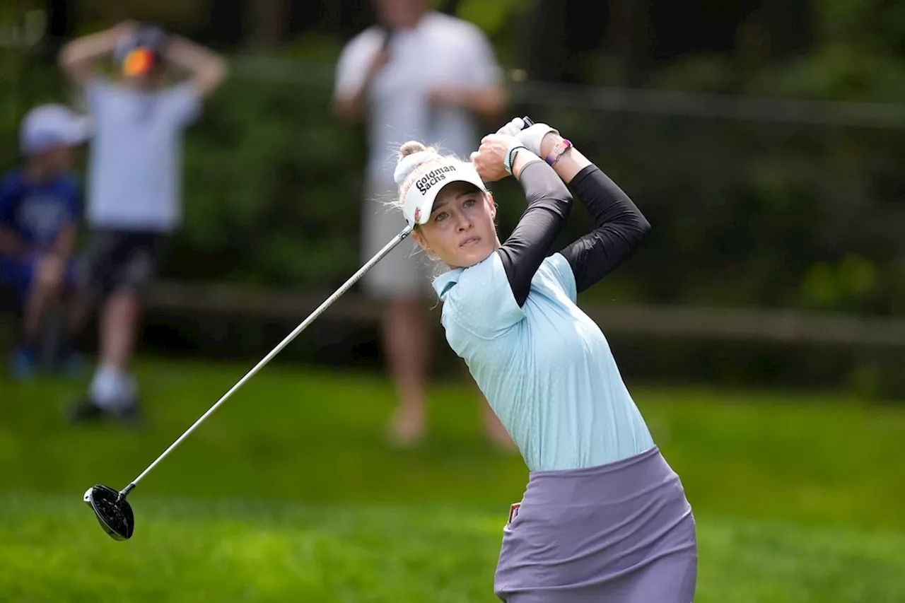 Nelly Korda shoots 81, sent packing early again at the KPMG Women’s PGA Championship