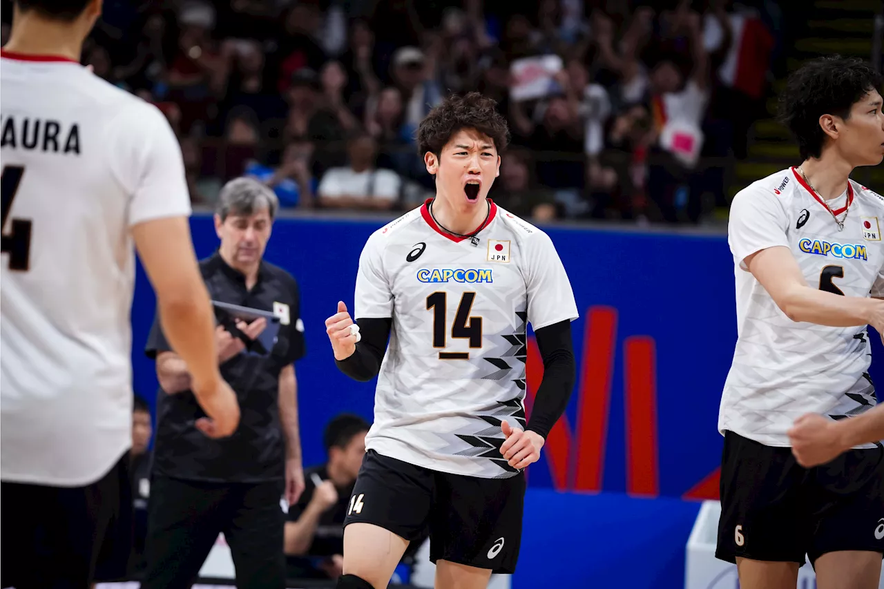 VNL: Yuki Ishikawa drops 33 as Japan completes epic comeback vs. France