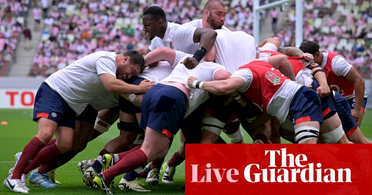 Japan v England: rugby union international