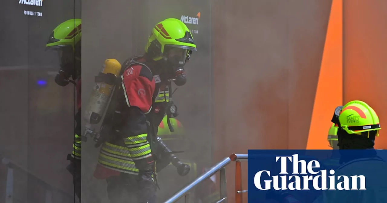 McLaren hospitality suite evacuated at Spanish GP after fire breaks out