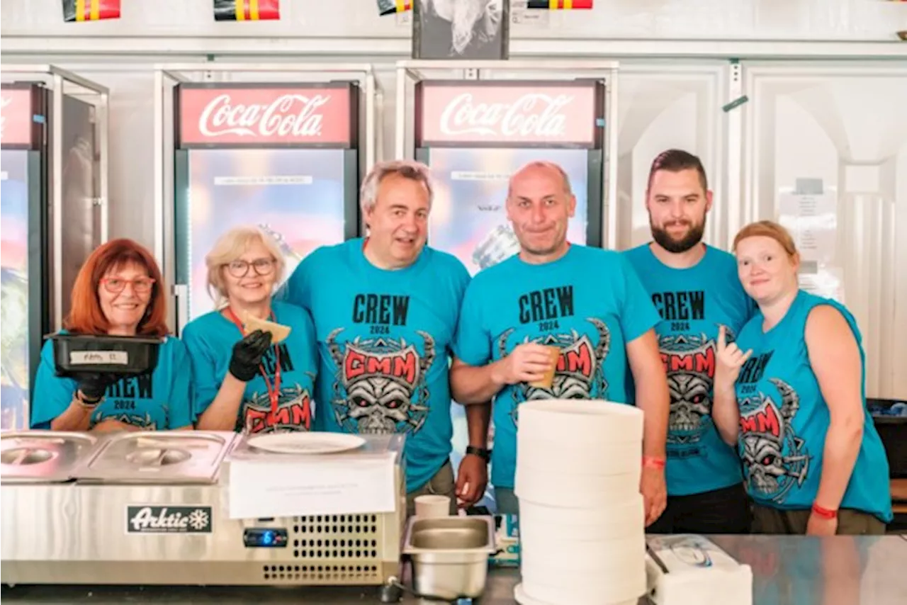 Volley Noorderkempen verdient net als veel andere verenigingen centje bij op Graspop: “Met lidgelden alleen ko