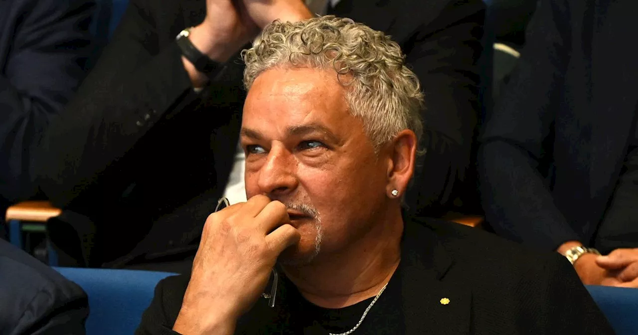 Roberto Baggio speaks after being rushed to hospital following armed robbery