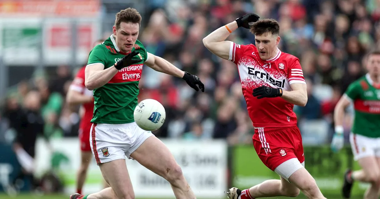 What time and TV channel is Mayo v Derry on today in the All-Ireland?