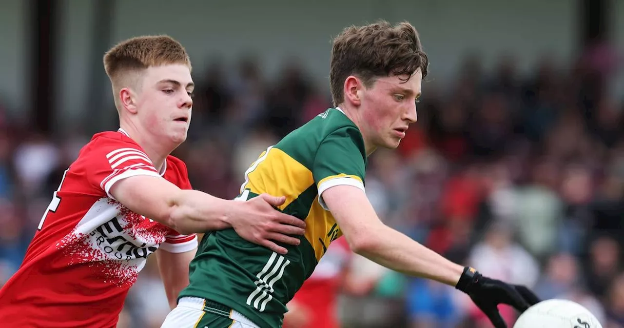 Derry edge out Kerry to make All-Ireland minor final