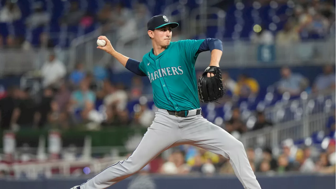 Mariners suffer narrow 3-2 loss to Miami Marlins