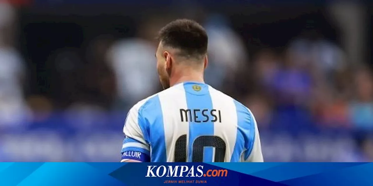 Argentina Telat Masuk Lapangan di Copa America 2024, Messi cs Terancam Sanksi