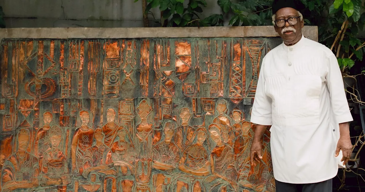 At 91, a Nigerian artist who reimagined the crucifixion gets a Smithsonian show