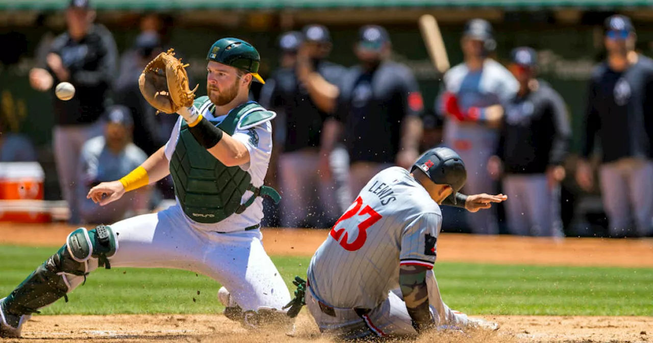 Bailey Ober tosses 4-hitter and strikes out 10 as Twins rout A's