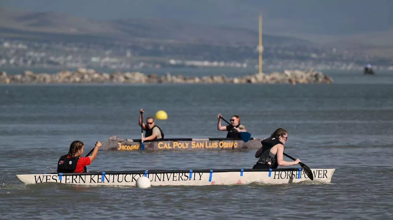 Row, row, row your concrete: BYU hosts concrete canoe championships