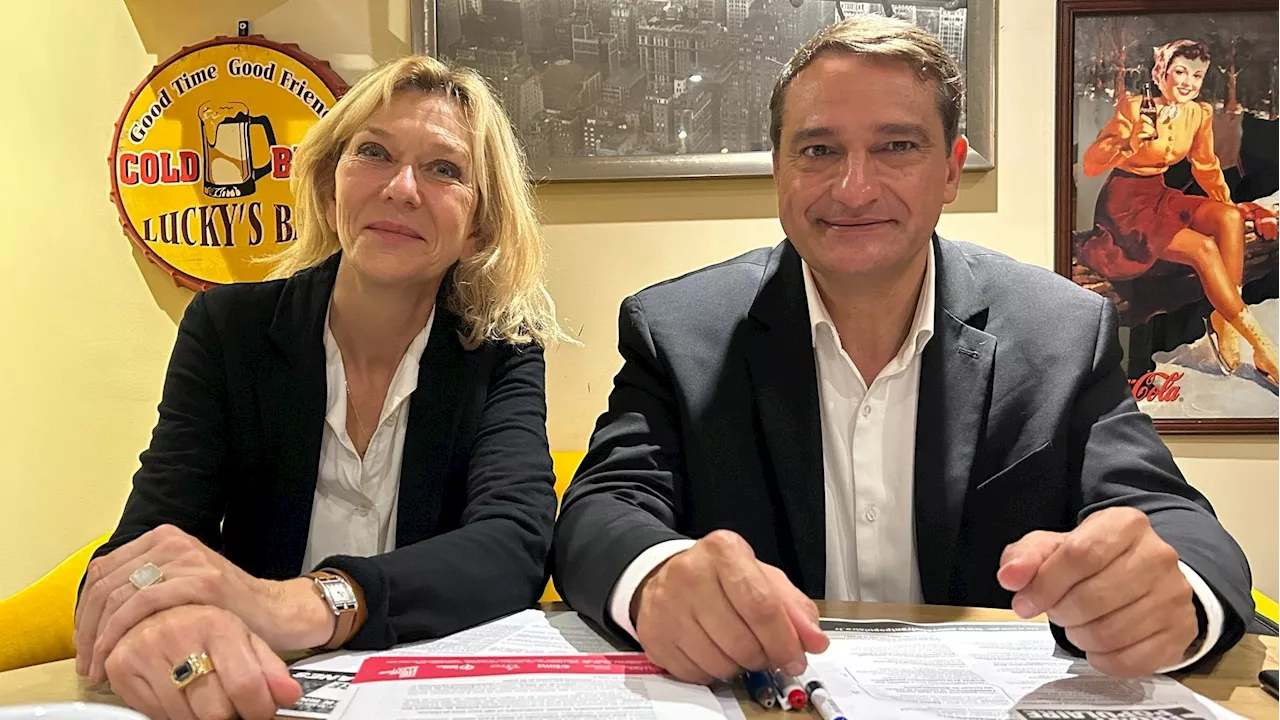 Dans la 2e circonscription du Vaucluse, Patrick Blanes et Adeline Le Baron défient le RN