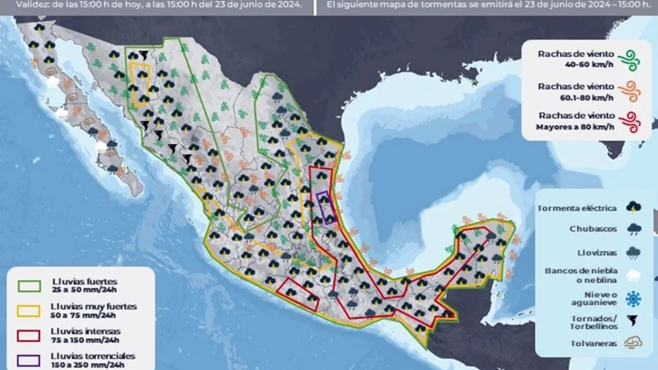 Ciclón tropical &quot;Beryl&quot;: Los estados que se verán afectados con lluvias