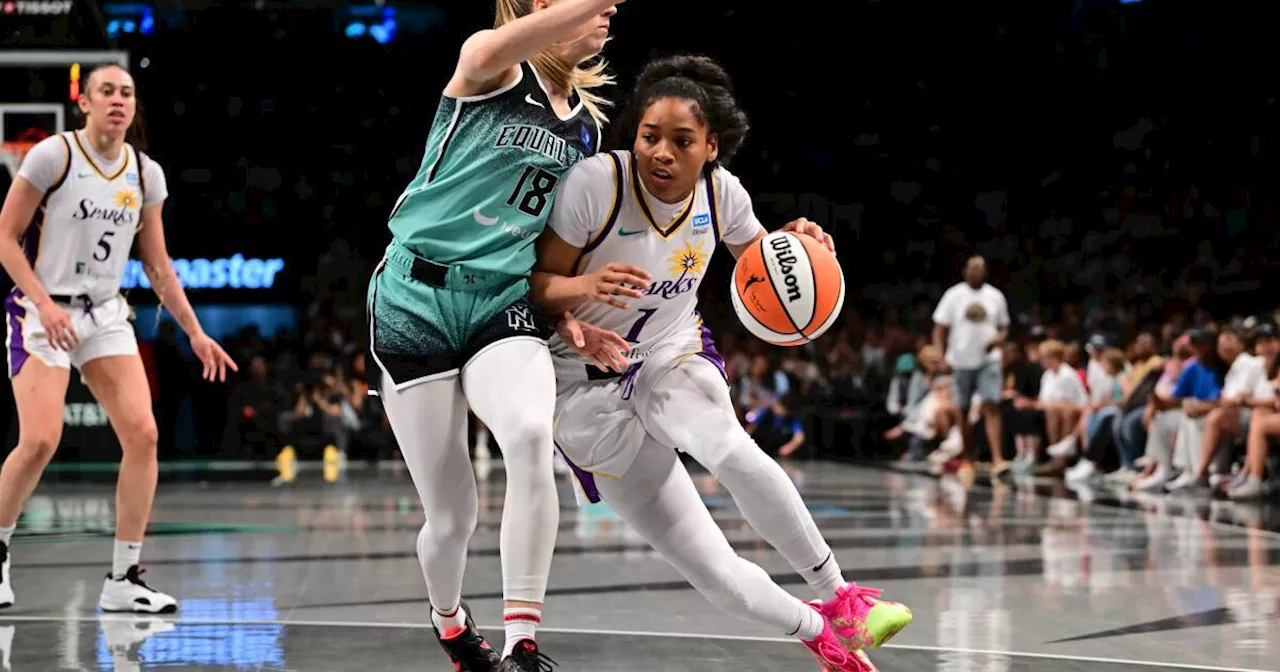 Shorthanded Sparks again lose to Liberty in New York