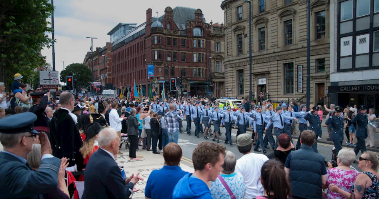 Leeds Armed Forces Day 2024: Parade route, times and full list of stalls