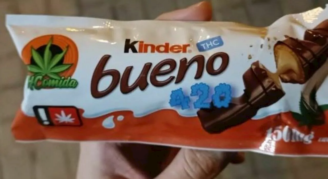 Kinder Bueno alla marijuana, malori tra i consumatori: i carabinieri sequestrano le merendine illegali