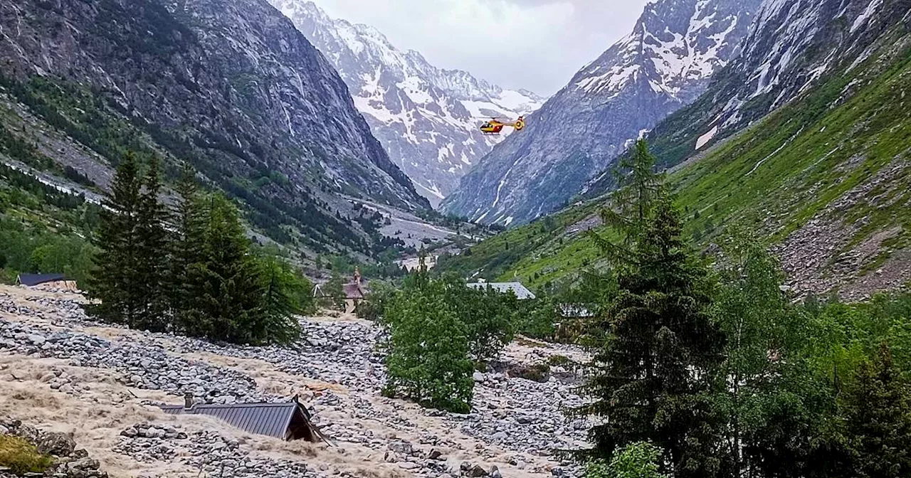 En Isère, il ne reste plus rien du hameau de la Bérarde, détruit par les flots