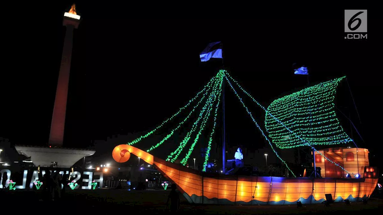 Acara Puncak HUT ke-497 Jakarta di Monas Malam Ini, Ada Jakarnaval hingga Video Mapping