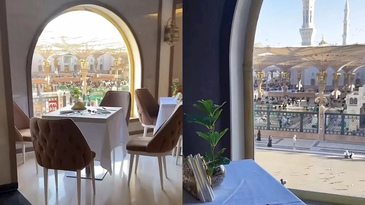 Kafe Hidden Gem di Madinah, Bisa Lihat Pemandangan Indah Masjid Nabawi dari Atas