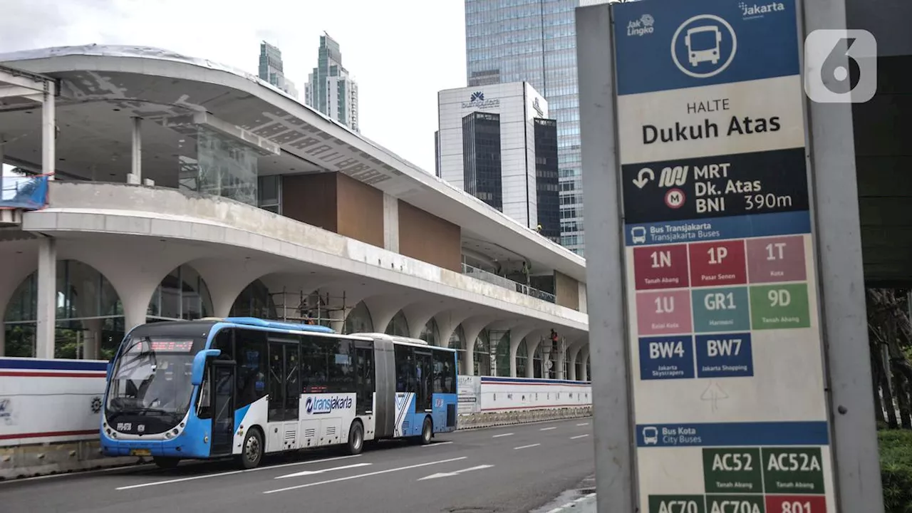 Tarif Transjakarta, MRT dan LRT Cuma Rp 1 Mulai Hari Ini Sambut HUT ke-497 Jakarta