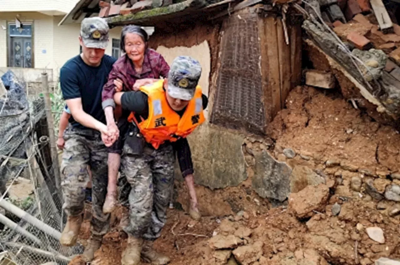 China Weather: Report: Six feared dead in landslides in China's Fujian ...
