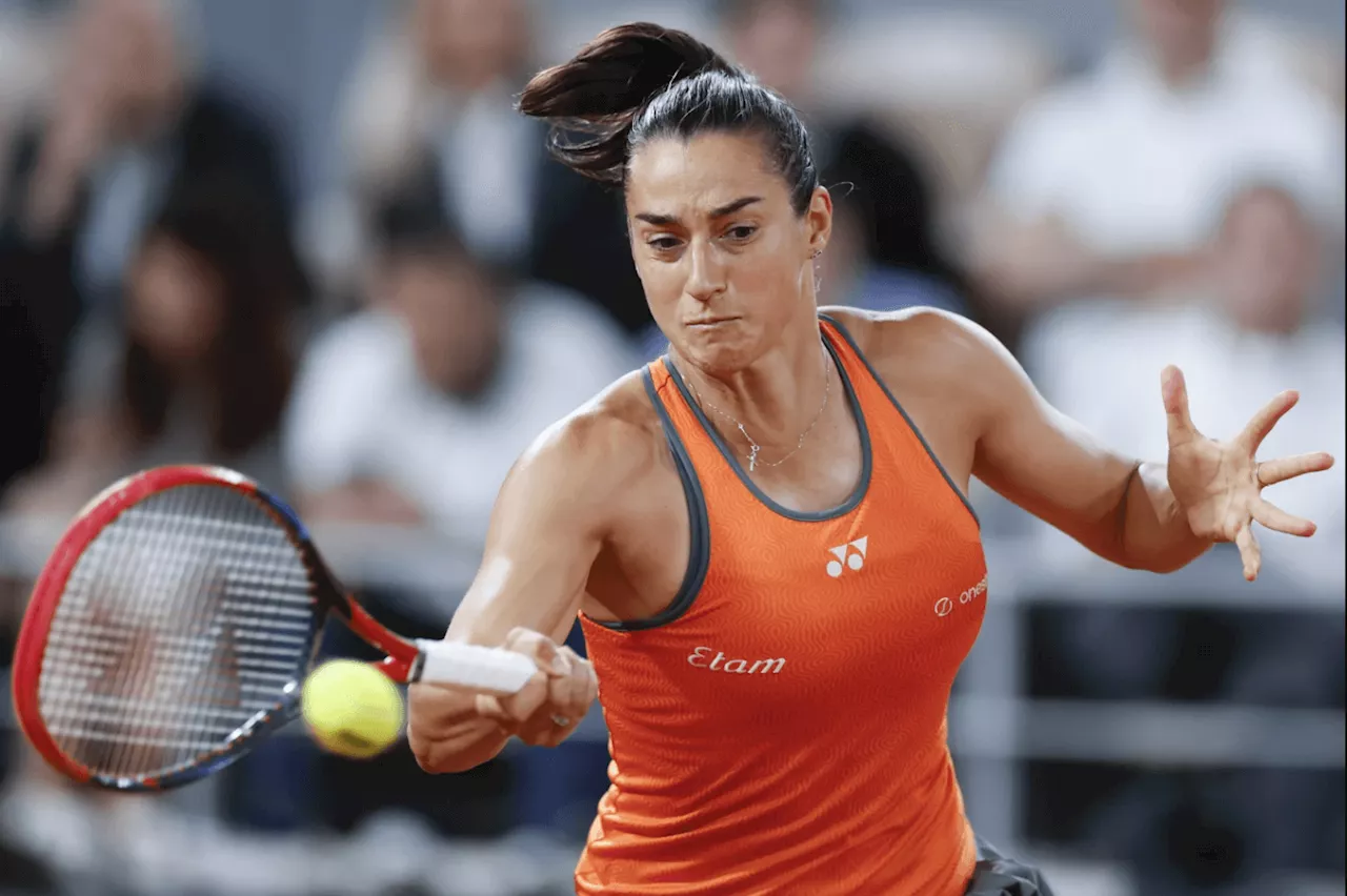 2-time French doubles champ Caroline Garcia leads France tennis team at Olympics