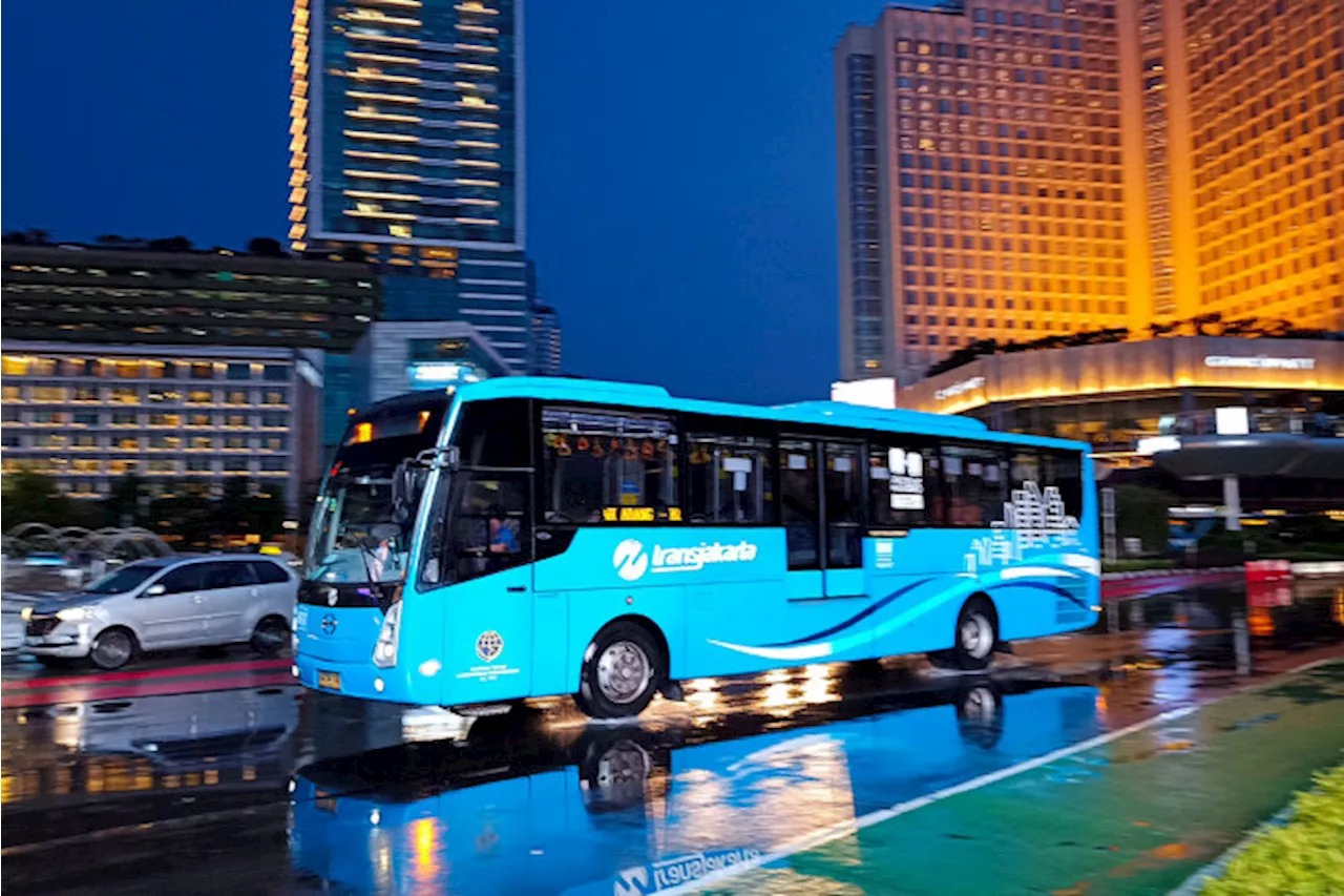 Tarif TransJakarta hanya Rp1 di HUT Ke-497 Kota Jakarta