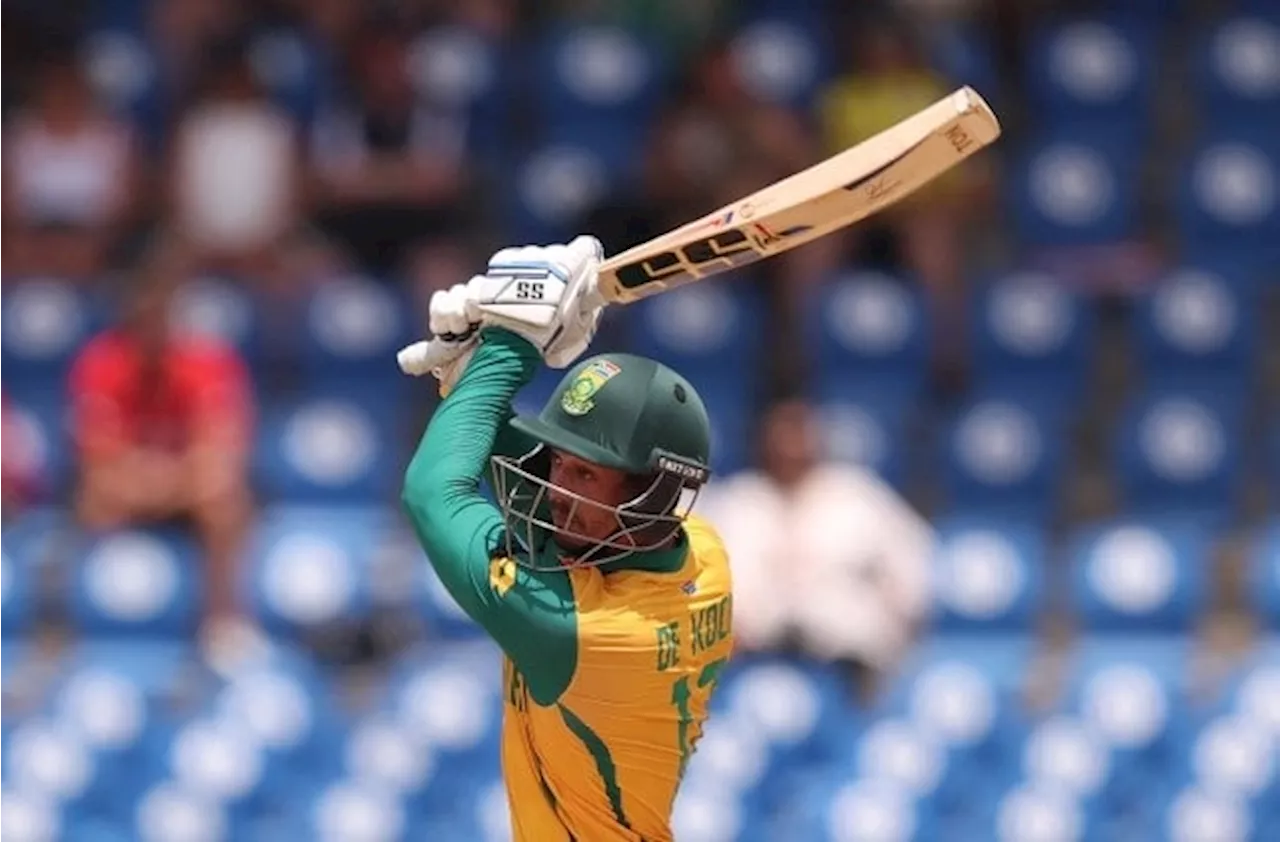 De Kock leans on Caribbean experience as Proteas squeeze past England