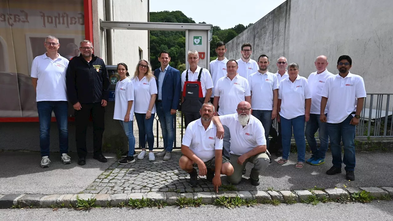 Jetzt hat auch St. Christophen einen Defibrillator