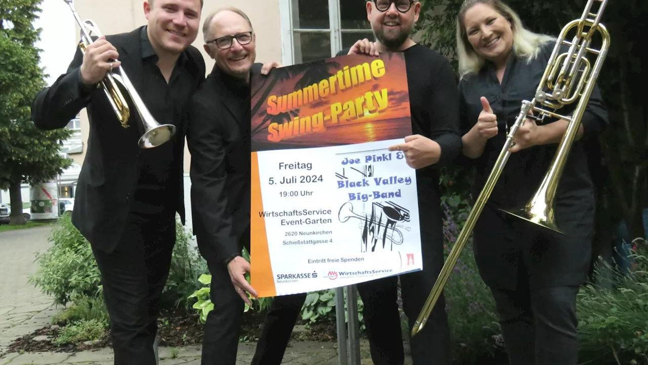 Klassiker der Swing-Ära im Neunkirchner Event-Garten