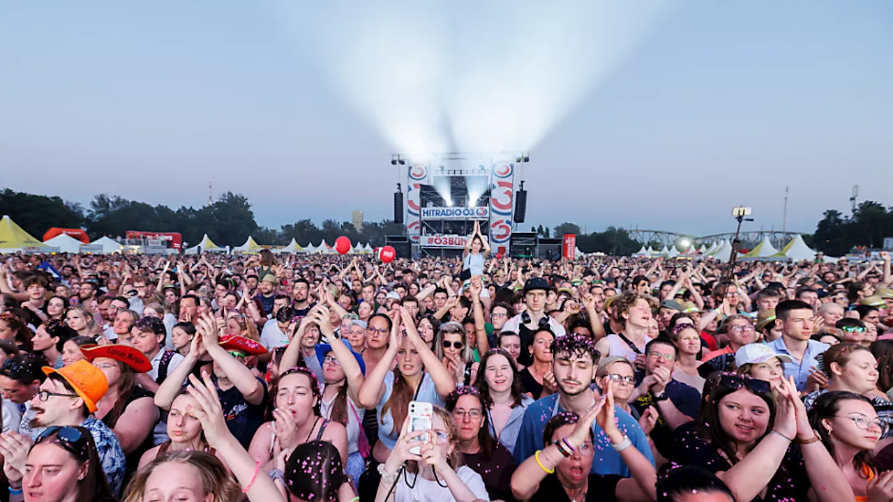 Provinz zum Finale eines heißen Donauinselfest-Auftakts