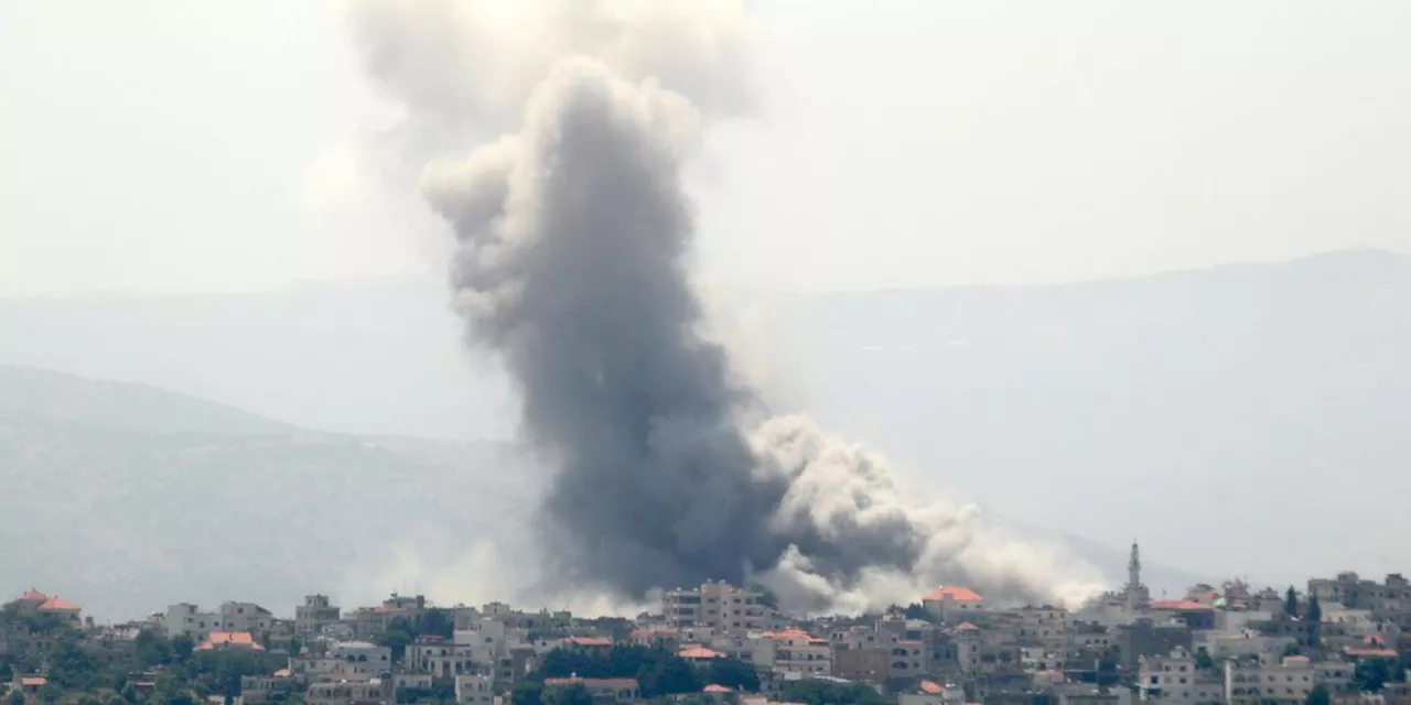 Nach Beschuss durch Hisbollah: Israels Armee fliegt Angriffe auf S&uuml;d-Libanon