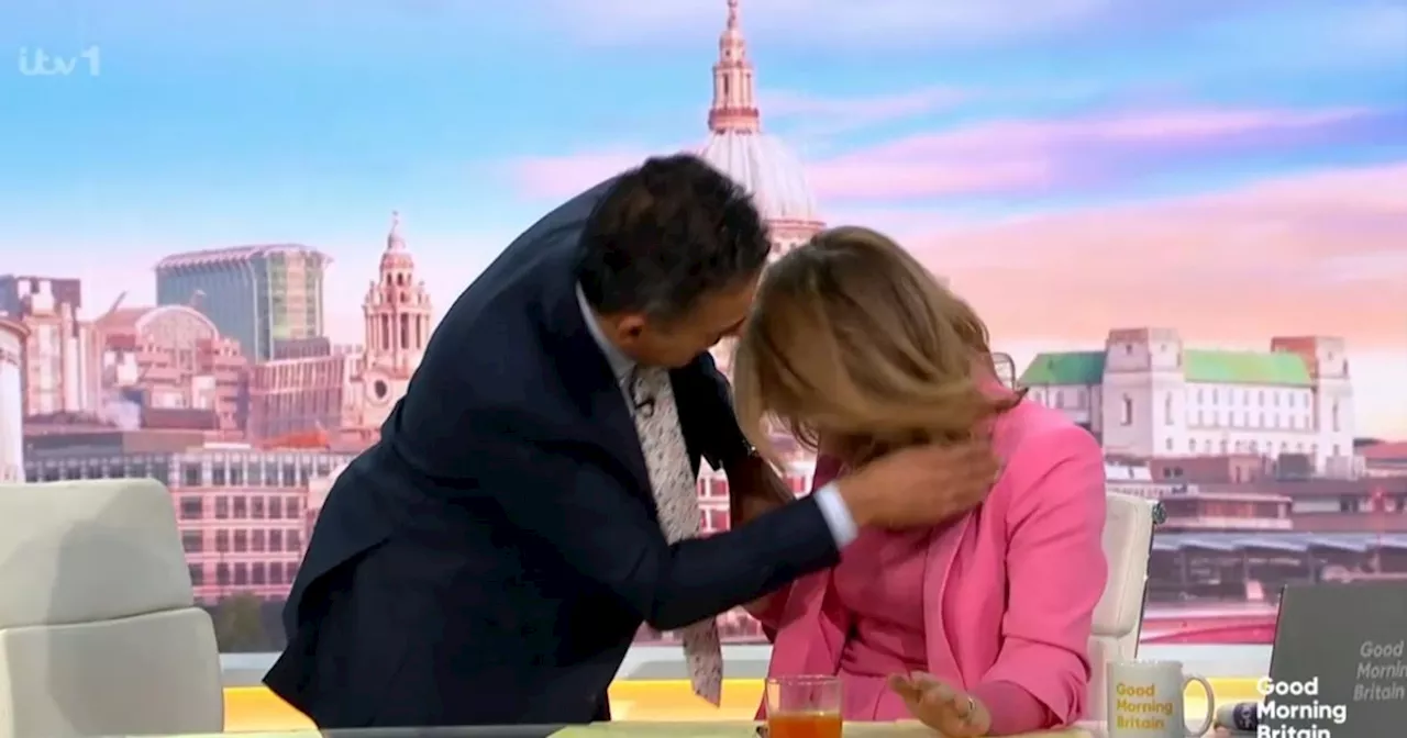 Kate Garraway has 'crisis' live on GMB as co-star steps in