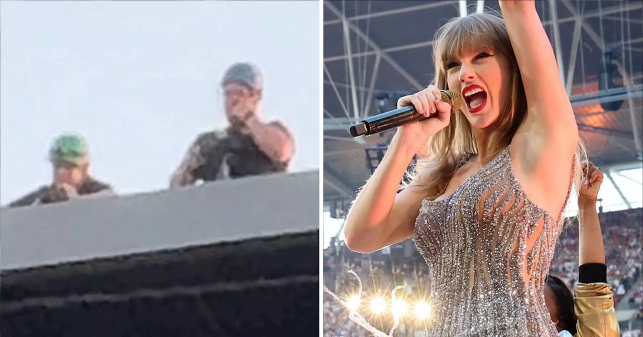 Taylor Swift's Wembley Eras Tour in 'security scare as men scale roof'