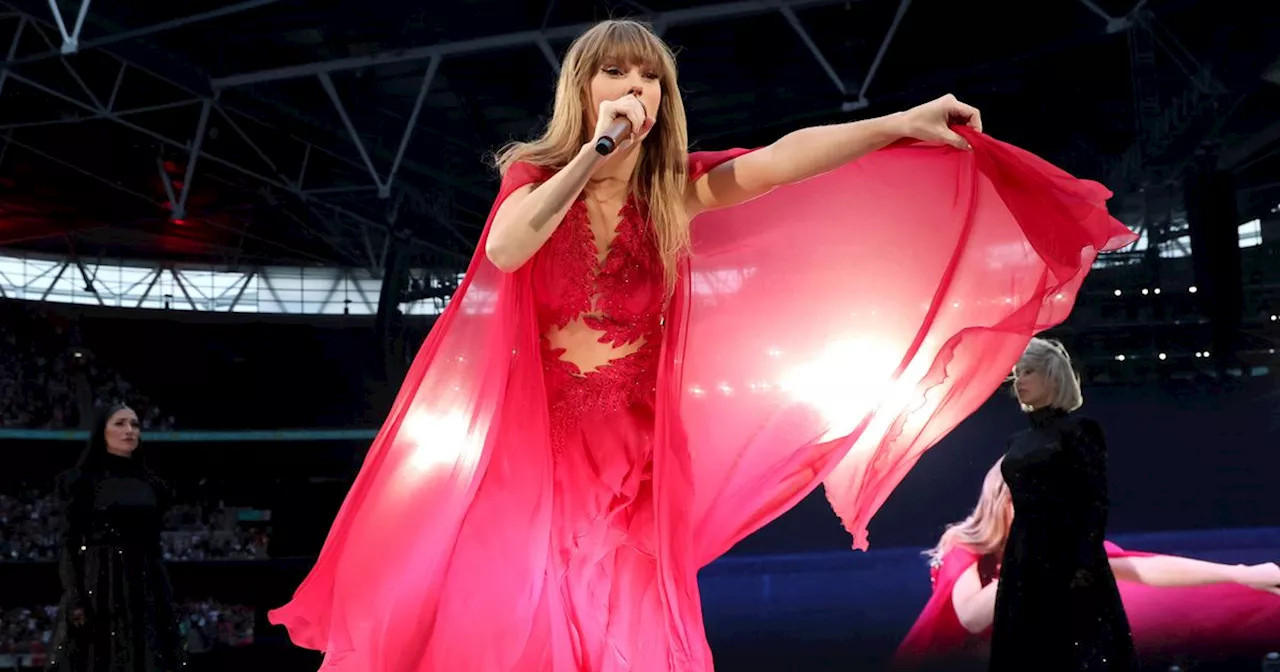 Tom Cruise and Ashton Kutcher among star-studded audience at Taylor Swift show